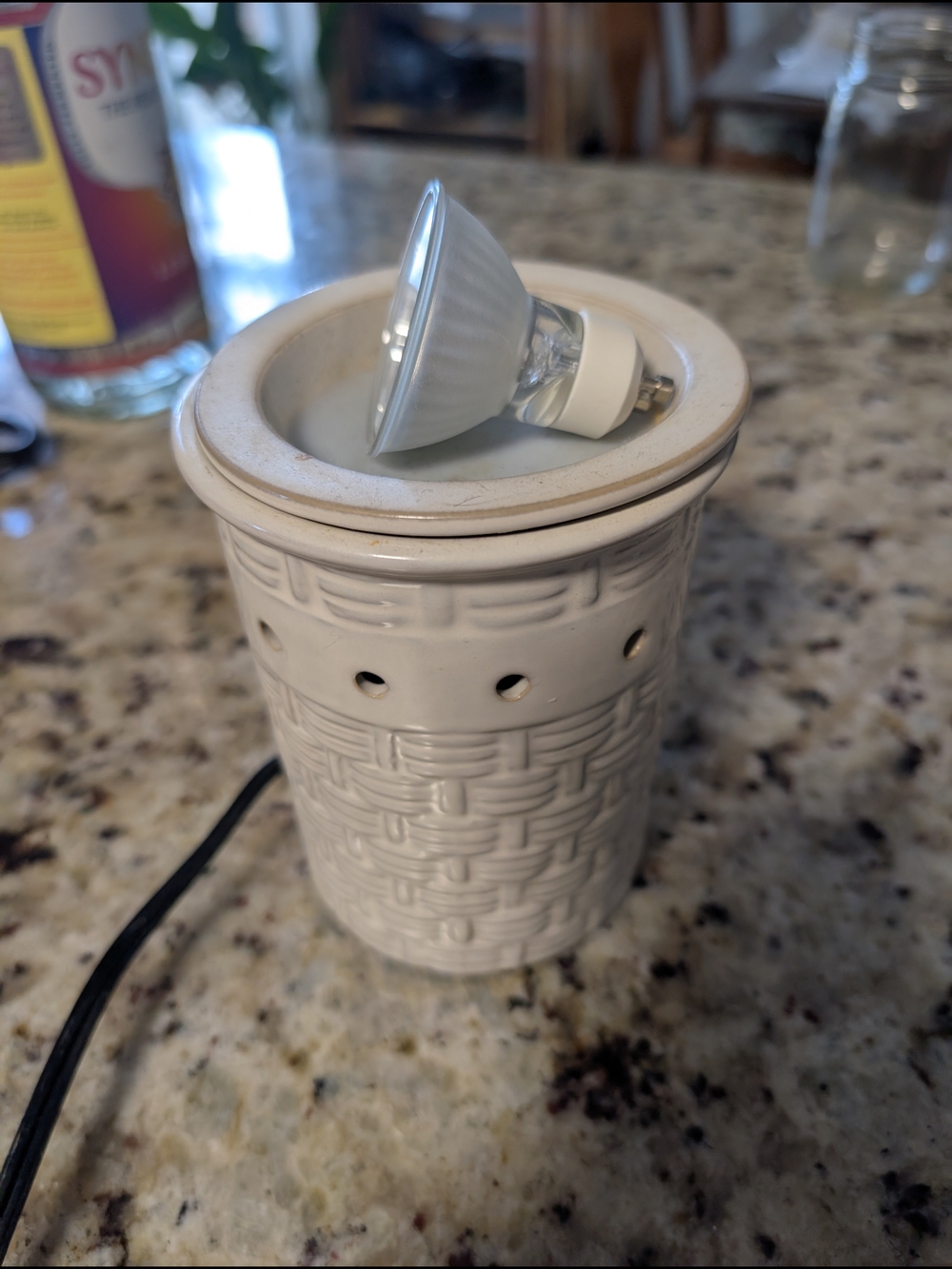 Ceramic Electric Wax Warmer - White